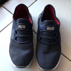 Nautica blue shoes size 1. Please check pics for imperfections.
